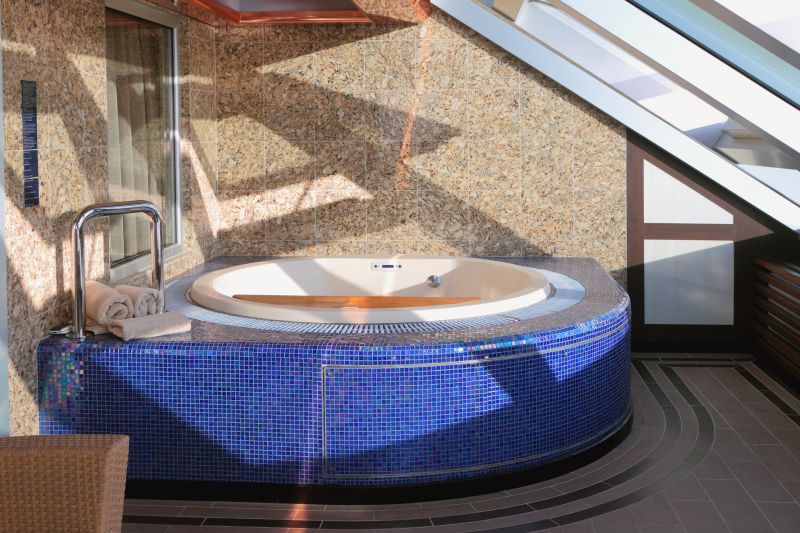 Large Bathtub Installation